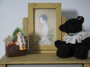 yellow doll dresser detail yellow doll dresser detail