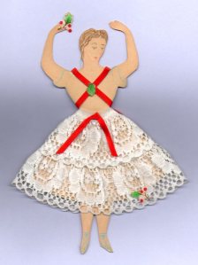 christmas dancing doll