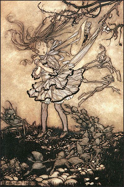 Rackham tricksy fae
