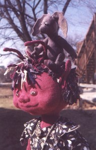 bug and wog dog outside