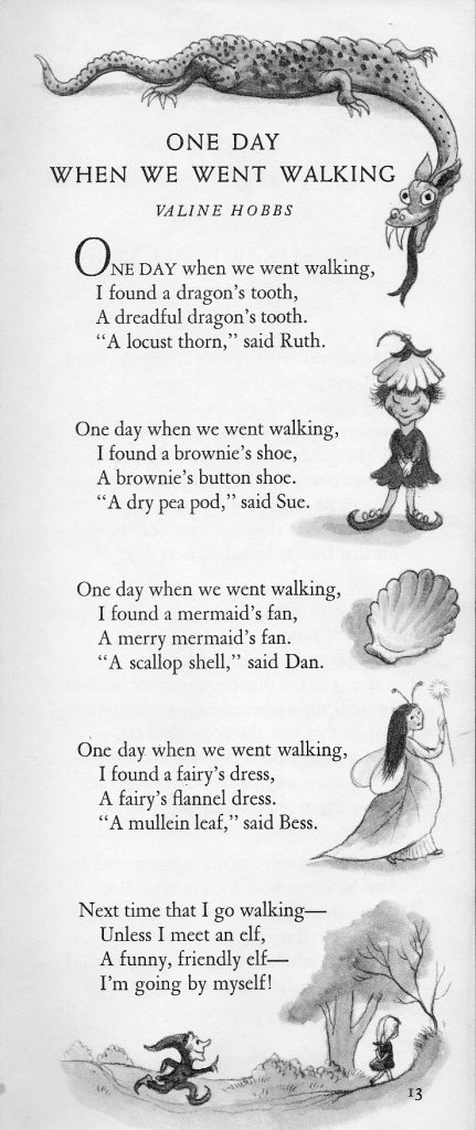 one day when we went walking