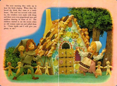 Hansel and Gretel puppet book