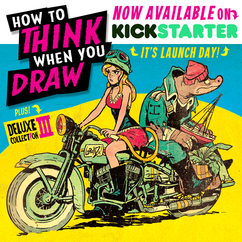 how to think when you draw