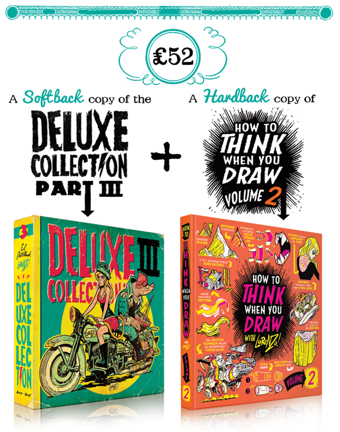 HTWD2 and sketchbook 3