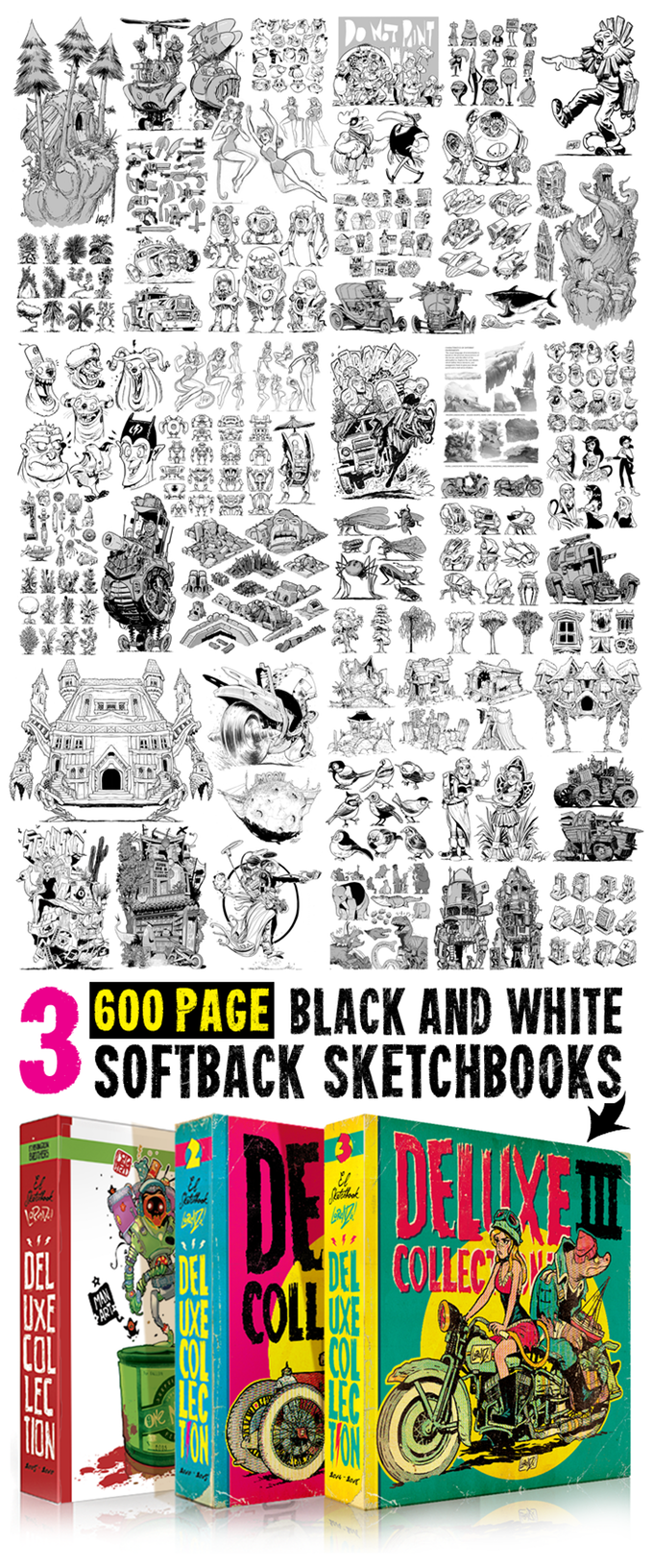 stranski sketchbook overview