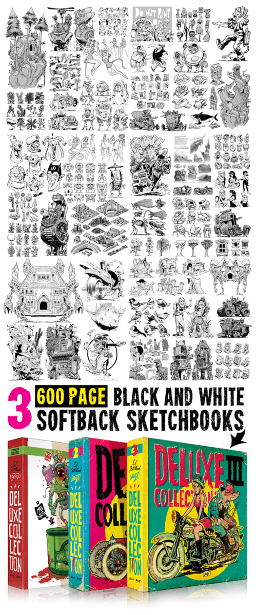 stranski sketchbook overview