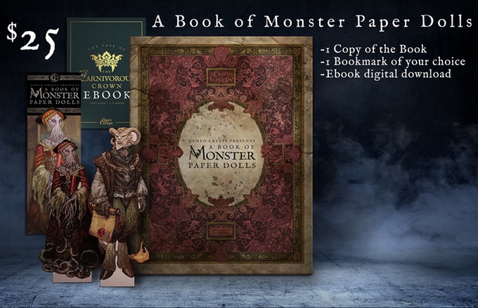 monster book of paperdolls pledge