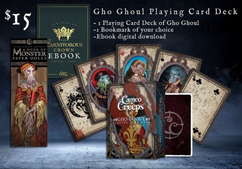 monster playing card pledge